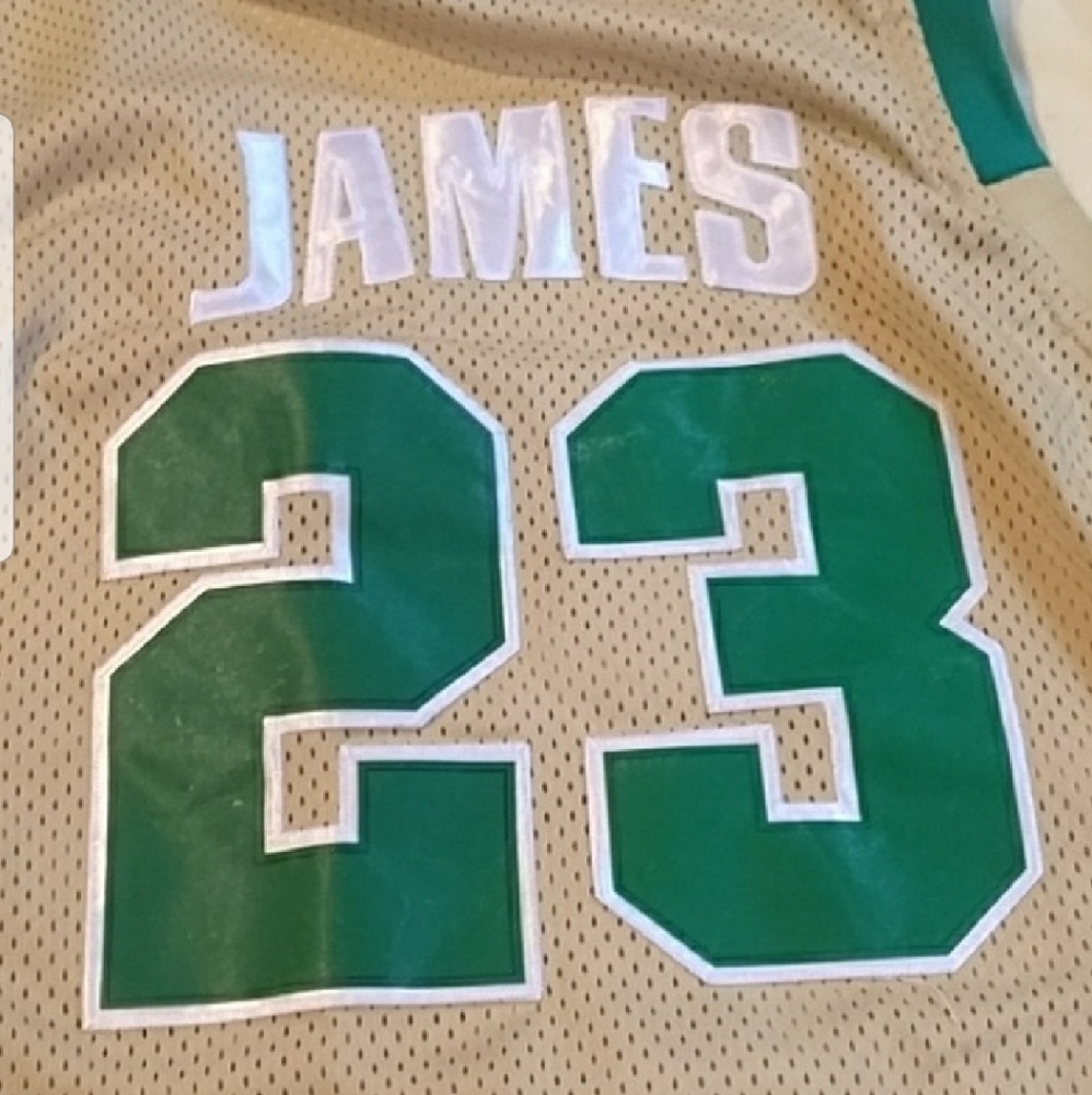 Lebron James high school jersey
